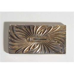 Rectangular Victorian silver card case, Ch…