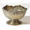 Image 1 : Small silver floral imbossed and scrolled …