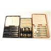 Image 1 : Boxed set of silver teaspoons, boxed set o…