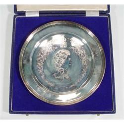 Cased modern silver 1977 Queens Coronation…