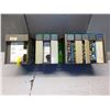 Image 2 : ALLEN BRADLEY 1746-A10 SLC 500 10-SLOT RACK W/ 8 MODULES *SEE PICS FOR MODULE TYPES*