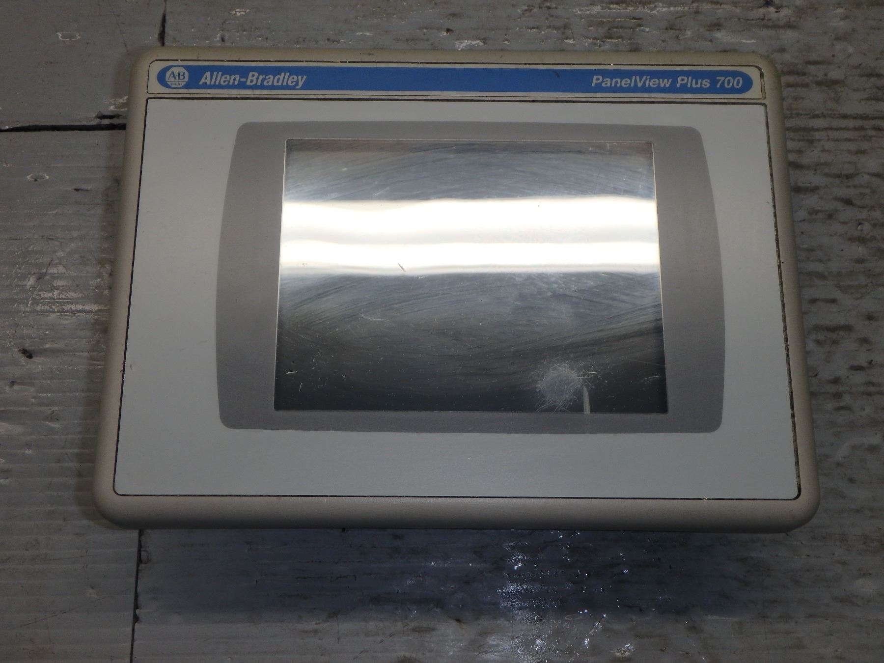 Panelview 700 Allen Bradley PanelView Plus 700 #2711P-RP1, Ser G - BTM Industrial