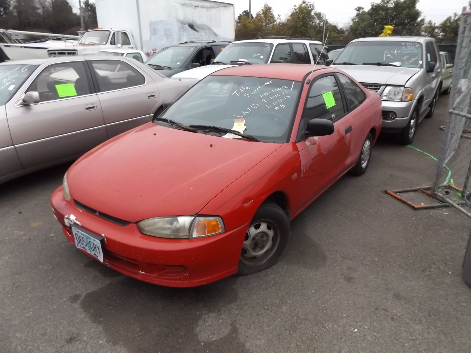 Mitsubishi Mirage 1999 Mpg 1999 Mitsubishi Mirage - Speeds Auto Auctions