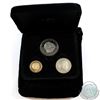 1981 Johnson Matthey Limited Edition 3-coin Gold,Silver,Nickel, set commemorating the marriage of H.