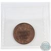 Image 2 : 1-cent 1859 Wide 9/8 ICCS Certified MS-64 Red & Brown. A soft Lustrous coin with an attractive Mint 