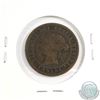 Image 2 : 1-cent Error 1882H Obverse 1a Heavy Double Punching F-VF