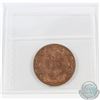 Image 2 : 1-cent 1910 ICCS Certified MS-65 Red! Soft Caramel like luster throughout.