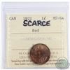 Image 1 : 1-cent 1921 ICCS Certified MS-64 Red
