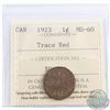Image 1 : 1-cent 1923 ICCS Certified MS-60 Trace Red