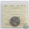 Image 1 : 5-cent 1927 ICCS Certified MS-64