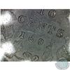 Image 3 : 10-cent 1892 Small 9 Obverse 5 ICCS Certified MS-62. Bright coin with lustrous fields throughout.