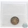 Image 2 : 10-cent 1913 Small Leaves ICCS Certified MS-62. Coin has golden hue throughout with hints of green/b