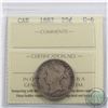 Image 1 : 25-cent 1887 ICCS Certified G-6 *Key Date* Coin has full date, lettering and border.