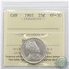 Image 1 : 25-cent 1903 ICCS Certified VF-30