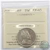 25-cent 1907 ICCS Certified EF-45