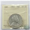Image 1 : 50-cent 1902 ICCS Certified VF-30