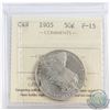 Image 1 : 50-cent 1905 ICCS Certified F-15