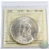 Image 1 : Silver $1 1935 ICCS Certified MS-66! An exceptional coin with great strike qualities and mint luster