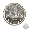 Image 1 : Silver $1 1946 Brilliant Uncirculated with some light Cameo present.