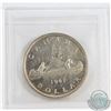Image 2 : Silver $1 1947 Pointed 7 with Dot ICCS Certified AU-50
