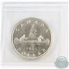 Image 2 : Silver $1 1955 Arnprior with Die Breaks ICCS Certified MS-63. A choice coin with blast white fields.