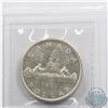 Image 2 : Silver $1 1955 Arnprior with Die Breaks ICCS Certified MS-62