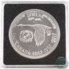 Image 1 : 1867-1967-2017 Counter-Stamped Silver Dollar Commemorating the 150th Anniversary of Canada. This Cou