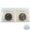 Nickel $1 1983 & 1986 ICCS Certified MS-65. 2pcs.