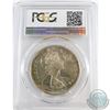 Image 2 : Diving Goose & Triple Struck in Collar Error 1967 Canada Silver $1 PCGS Certified MS-65. An impressi