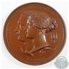 1851 Great Exhibition Council Copper Prize Medal. This medal features the Bust of Queen Victoria con