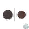 Token, Pair of RH Richard Hurd, Penny and Halfpenny 1813 1814, LC-51A2, LC-52, Breton 989 and 990, V