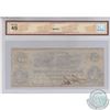 Image 2 : 40-10-02-08.  1859 Bank of Brantford $5, Stokes-Kingsmill, Overall Green Tint, Partially Engraved Da