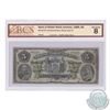 55-22-02.  1886 Bank of British North America $5, S/N: 406096/D, BCS VG-8.  The note has some writin