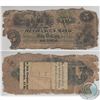 430-10-08.  1872 Mechanics Bank $5, Engraved Brydges, No Overprint, S/N: 28429/A.  The note is missi