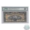 695-20-02.  1924 Standard Bank of Canada $10, Francis-McLeod, S/N: 005402/A, PMG VF-20(Net).  The no