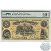 715-22-18.  1923 Bank of Toronto $5, Lamb-Gooderham, S/N: 1366446/B, PMG EF-40, EPQ.  A bright and o