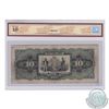 Image 2 : 730-16-08.  1912 Union Bank of Canada $10, Galt-Various, Blue-Gray Frame, No. Above Sheet Number, S/