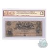 800-10-36.  1856 Westmorland Bank of  N.B. $4, McAllister-Jones, Bend of Petitcodiac Issue, S/N: 215