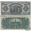 DC-18b.  1911 Dominion of Canada $1, Various-Boville, Green Line, Series D, S/N: 228292/D in Very Fi