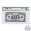 BC-11.  1935 Bank of Canada English $25, Osborne-Towers, S/N: A010708/A, PMG VF-30.  Clean and well 