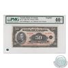 BC-13.  1935 Bank of Canada English $50, Osborne-Towers, S/N: A11620/D, PMG EF-40(net).  There is a 