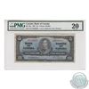 BC-23a.  1937 Bank of Canada $5, Osborne-Towers, S/N: A/C6334029, PMG VF-20.  A problem free example