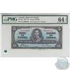 BC-23c.  1937 Bank of Canada $5, Coyne-Towers, S/N: E/S8000326, PMG CUNC-64, EPQ.