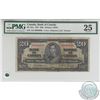 BC-25a.  1937 Bank of Canada $20, Osborne-Towers, S/N: A/E0089696, PMG VF-25.  Free of any holes or 
