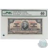BC-27b.  1937 Bank of Canada $100, Gordon-Towers, S/N: B/J3919266, PMG EF-40