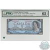 BC-31b.  1954 Bank of Canada Devil's Face $5, Beattie-Coyne, S/N: G/C3315807, PMG GUNC-65, EPQ.