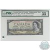 BC-41aA.  1954 Bank of Canada Replacement $20, Beattie-Coyne, S/N: *A/E0022549, PMG VF-35