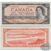Image 1 : BC-42b.  1954 Bank of Canada $50, Beattie-Rasminsky, S/N: B/H2908636 in Choice UNC Condition.