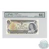 BC-46a-i.  1973 Bank of Canada Solid Digit RADAR $1, Lawson-Bouey, S/N: AFM2222222, PMG CUNC-64, EPQ