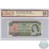 BC-50aA.  1969 Bank of Canada Replacement $20, Beattie-Rasminsky, S/N: *EM3066689, BCS VF-35, Origin